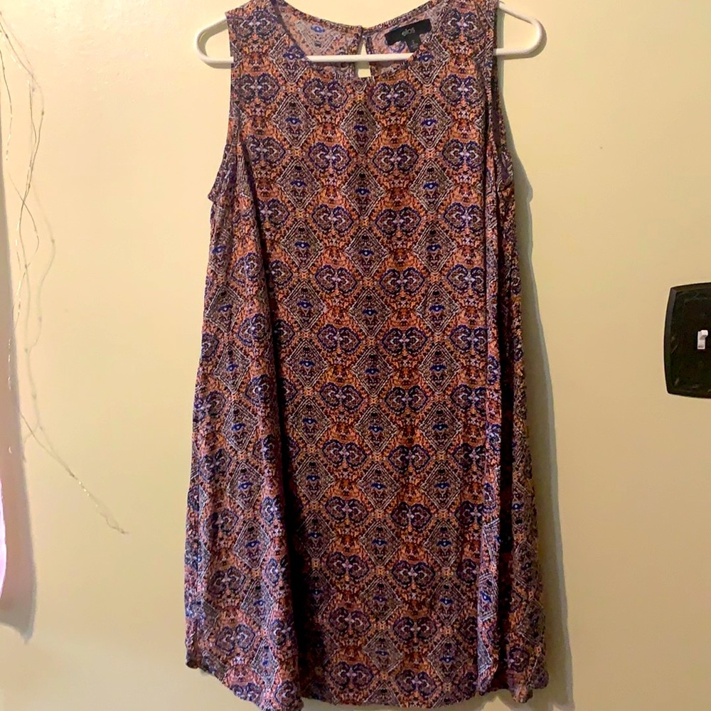 Spring dress multi color